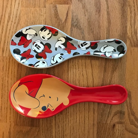 NWT Winnie the Pooh & Minnie Mouse Spoon Rests - Picture 3 of 14